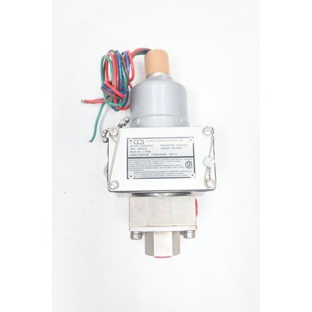 CCS Differential 20Psi 125250480VAc Pressure Switch 646DZE849